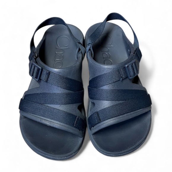 Chaco CHILLOS Sport Sandals Men's 9 Blue Straps Comfort Arch Beach Summer - Picture 2 of 13